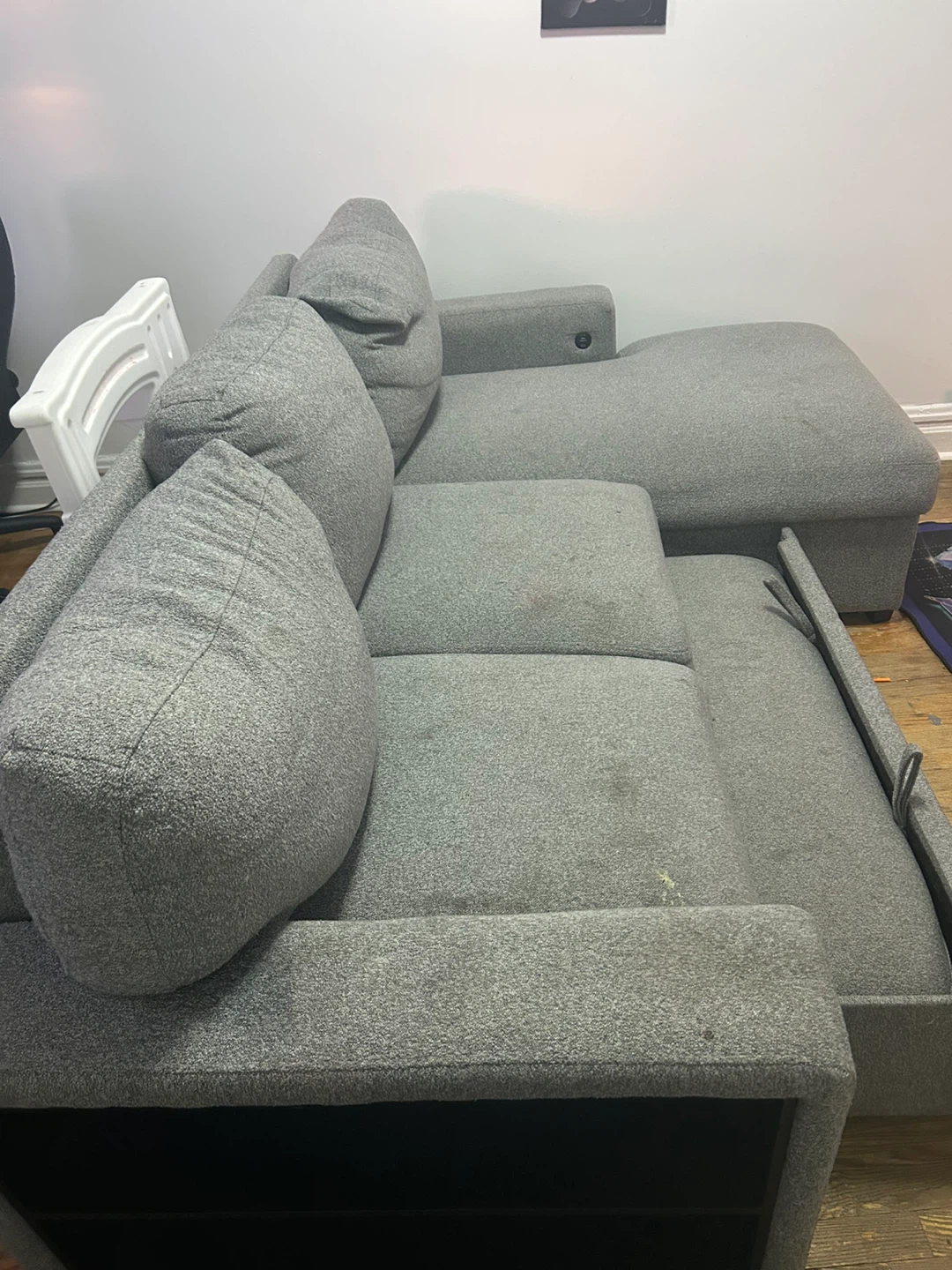 Gray Sectional Sofa
