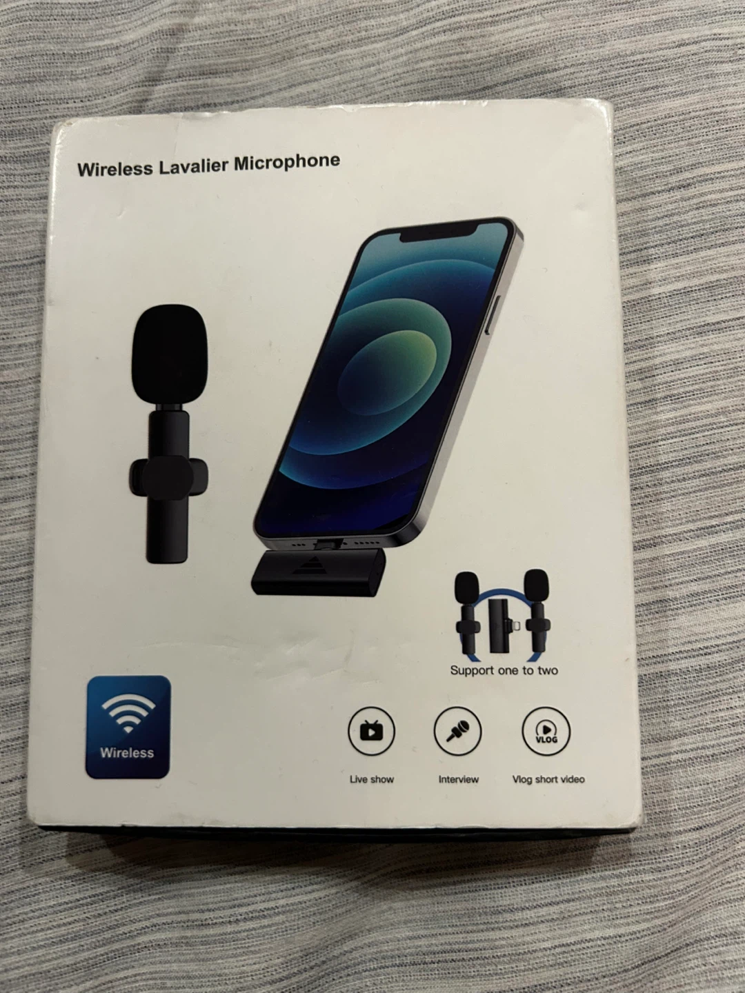 Wireless Lavalier Microphone - Like New in Box