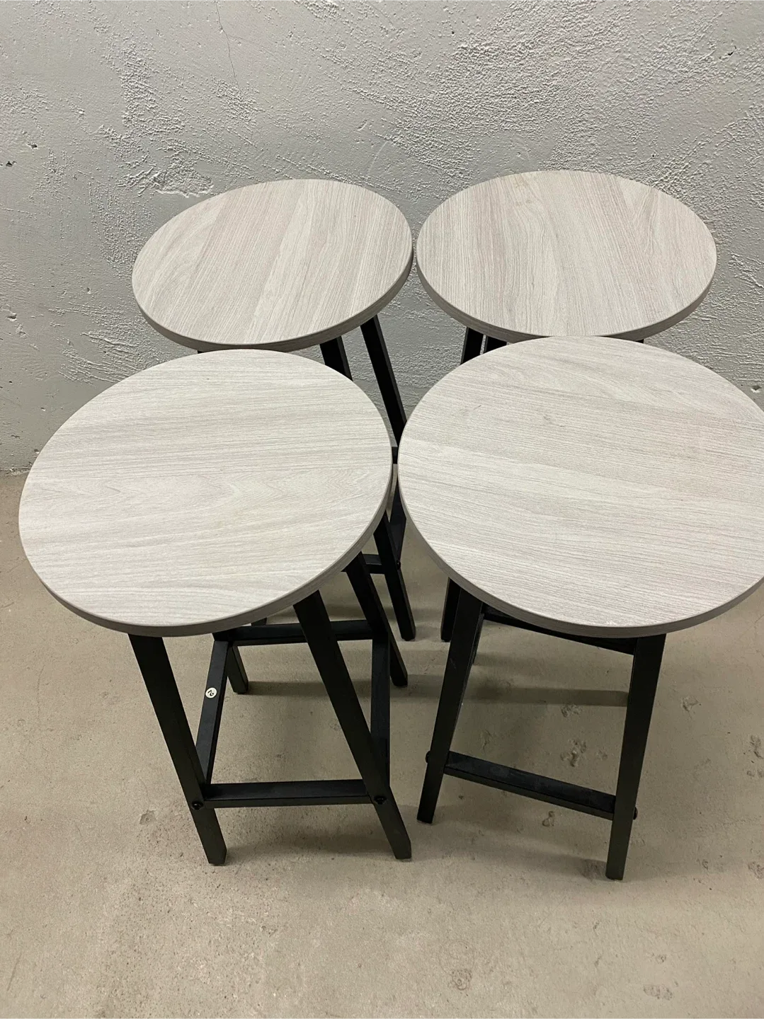 Bar Table Set of 6, 2 Breakfast Tables and 4 Stools image indicator(4)