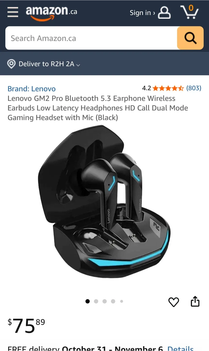 Wireless Bluetooth Earbuds Earbuds - NEW! image indicator(2)