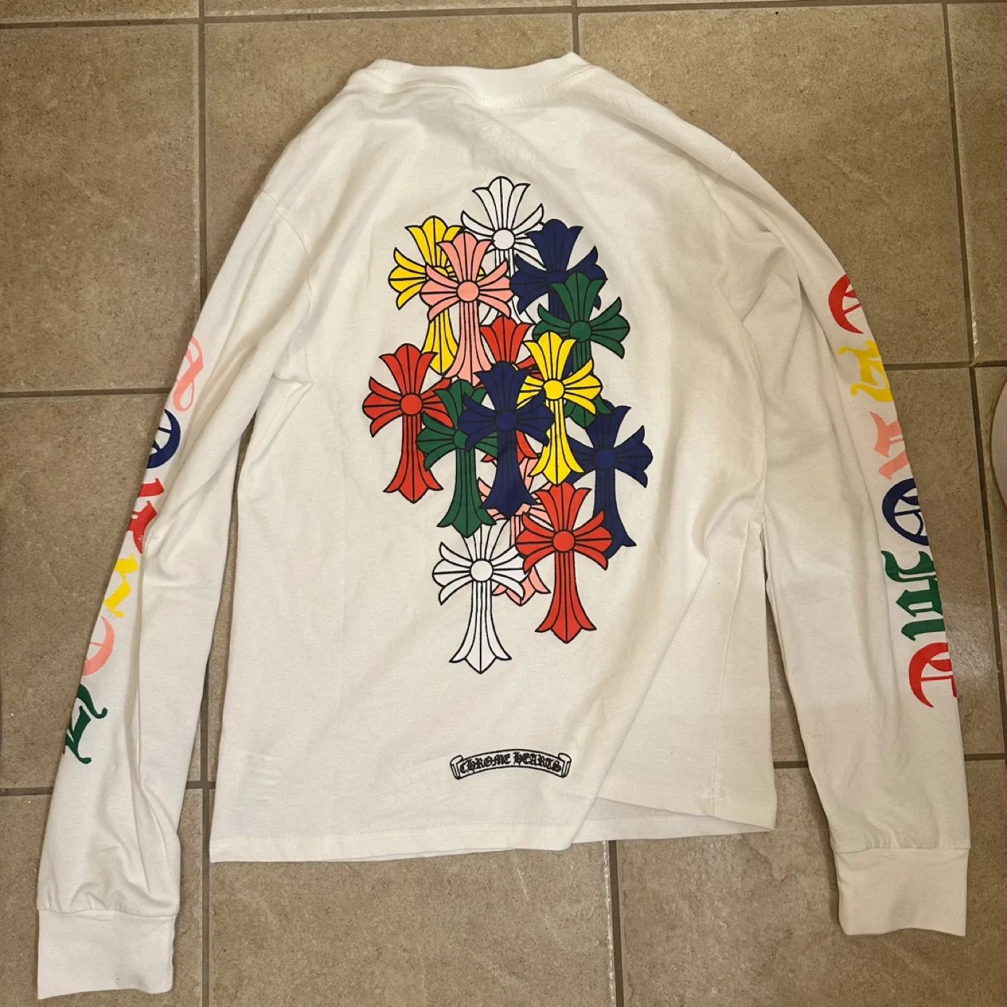 Chrome Hearts White Long Sleeve Shirt image indicator(2)