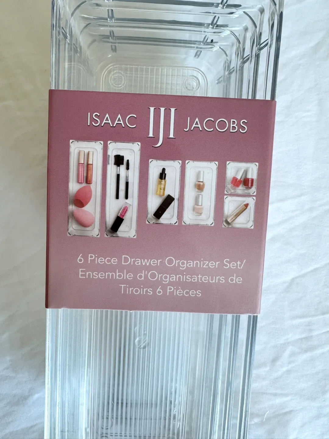 New Isaac Jacobs 6-Piece Drawer Organizer Set image indicator(4)