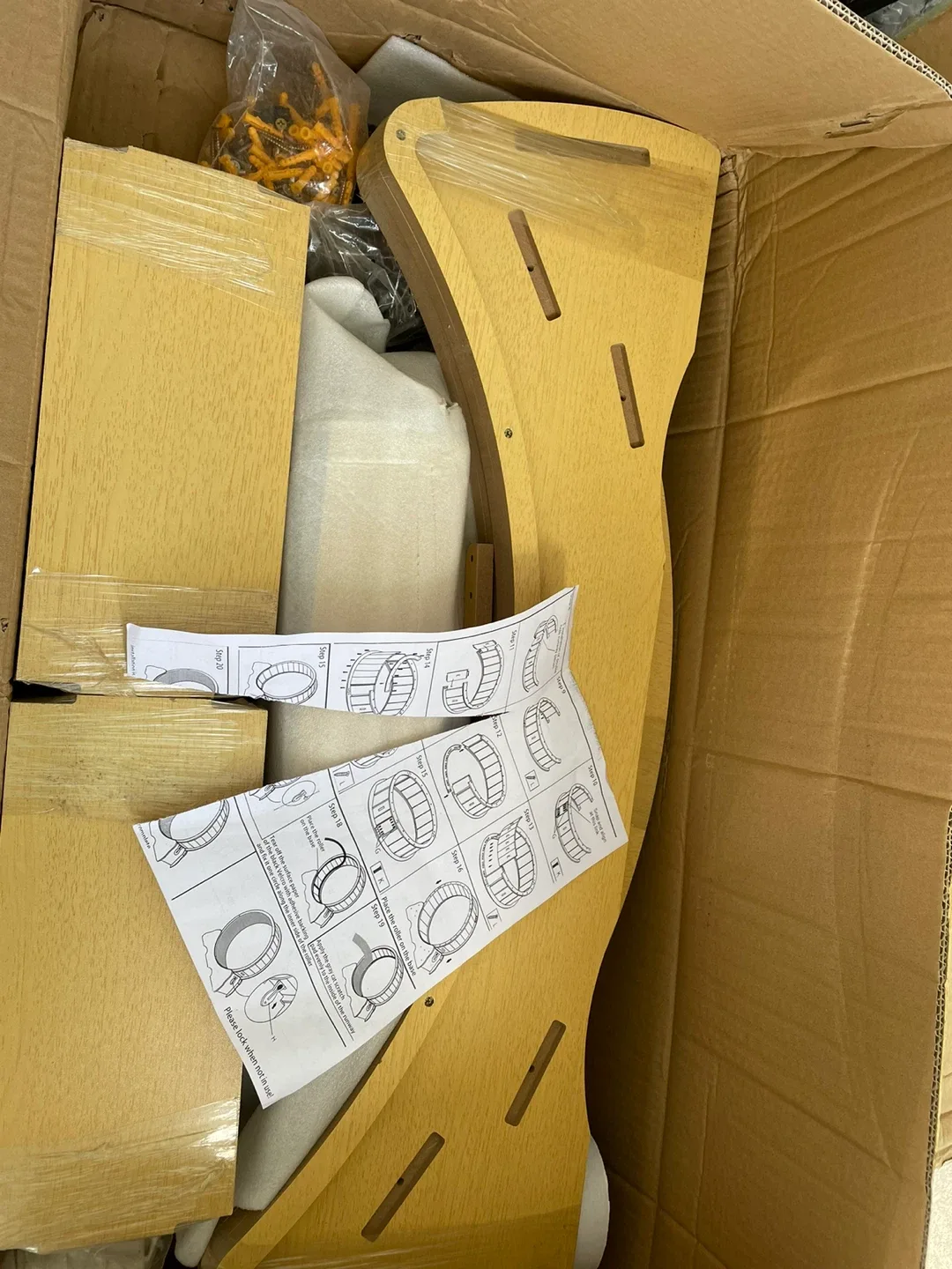 Cat Exercise Treadmill, Cat Running Wheel with Carpeted Runway image indicator(9)