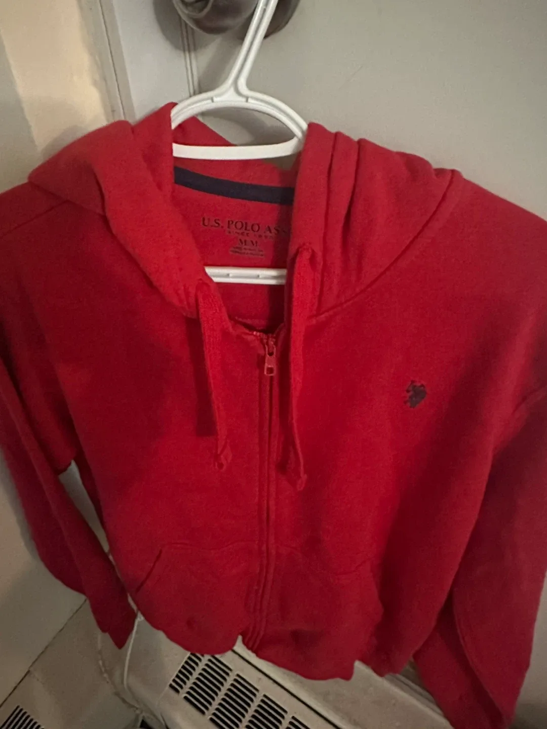 U.S. Polo Assn. Red Hoodie - Size M - new image indicator(3)