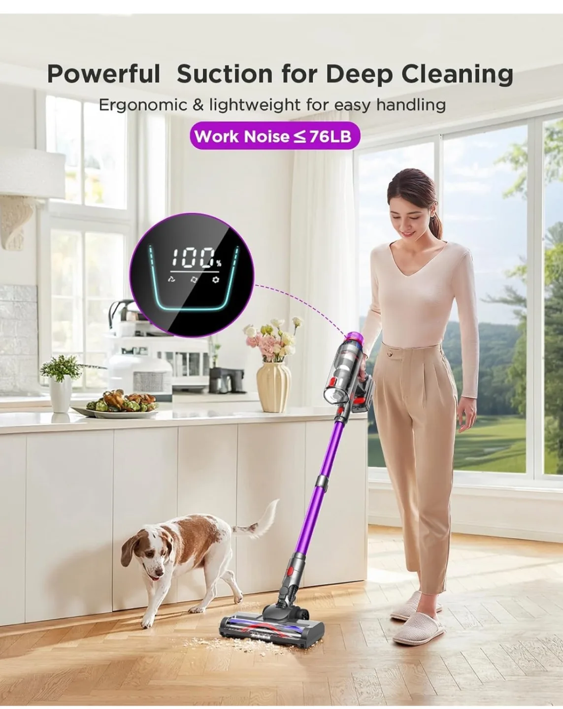 Brand New Cordless Stick Vacuum Cleaner image indicator(4)