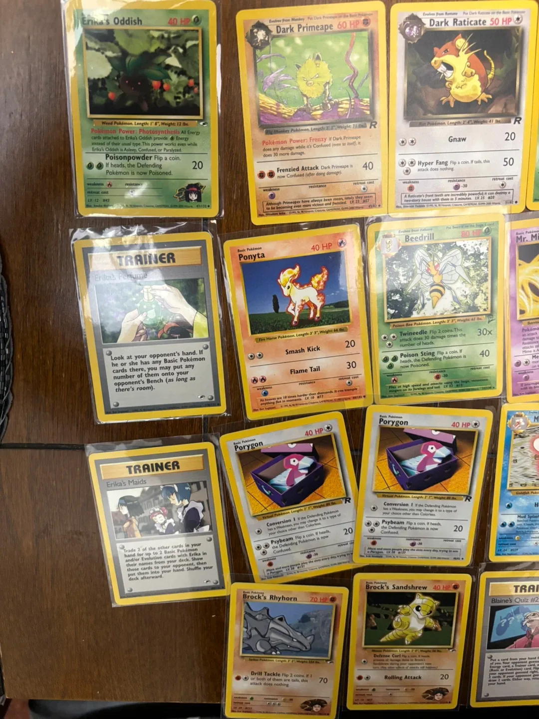 Vintage Pokemon cards bundle #2 image indicator(2)