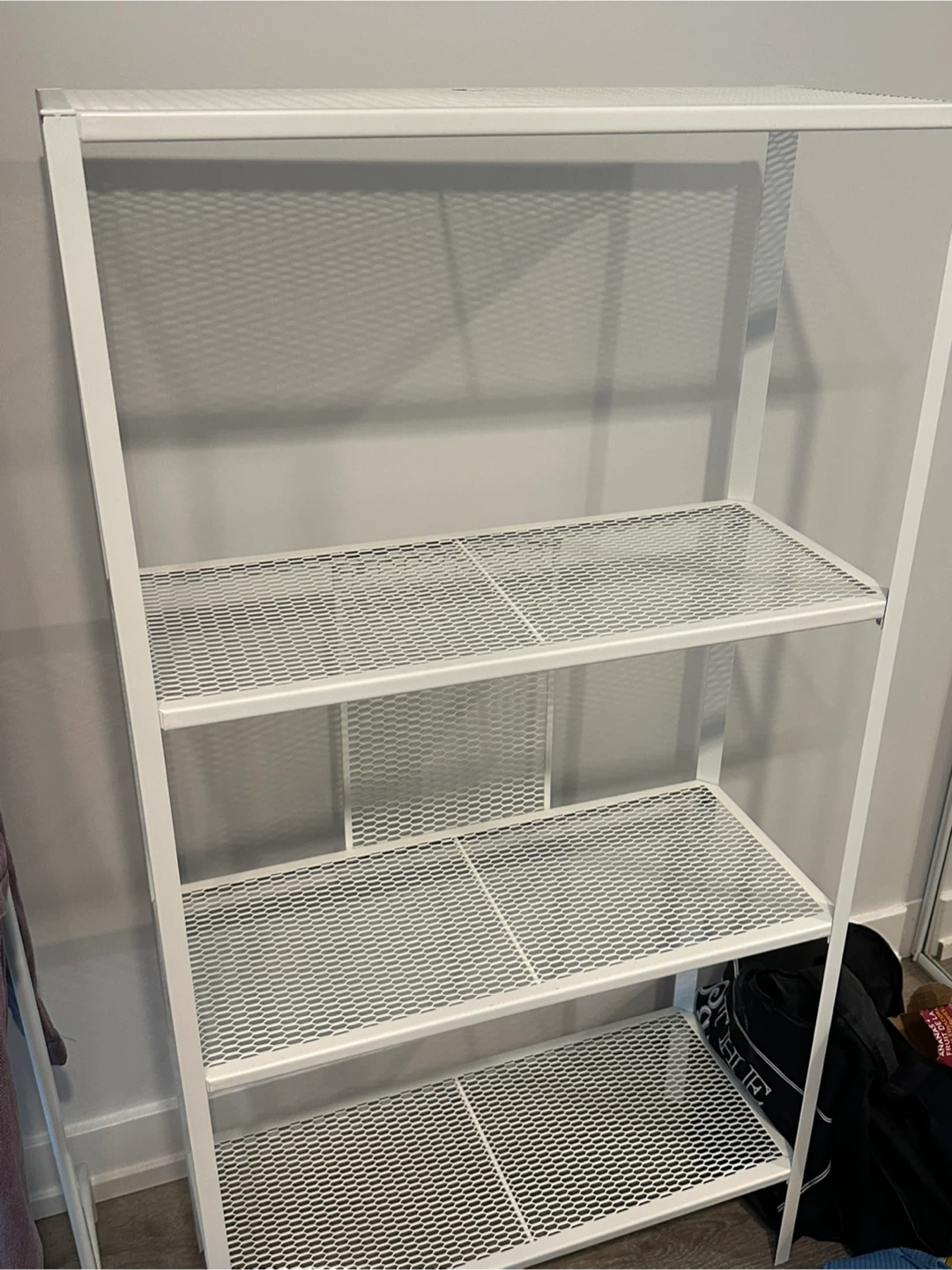 IKEA Vittsjö White Shelf Unit
