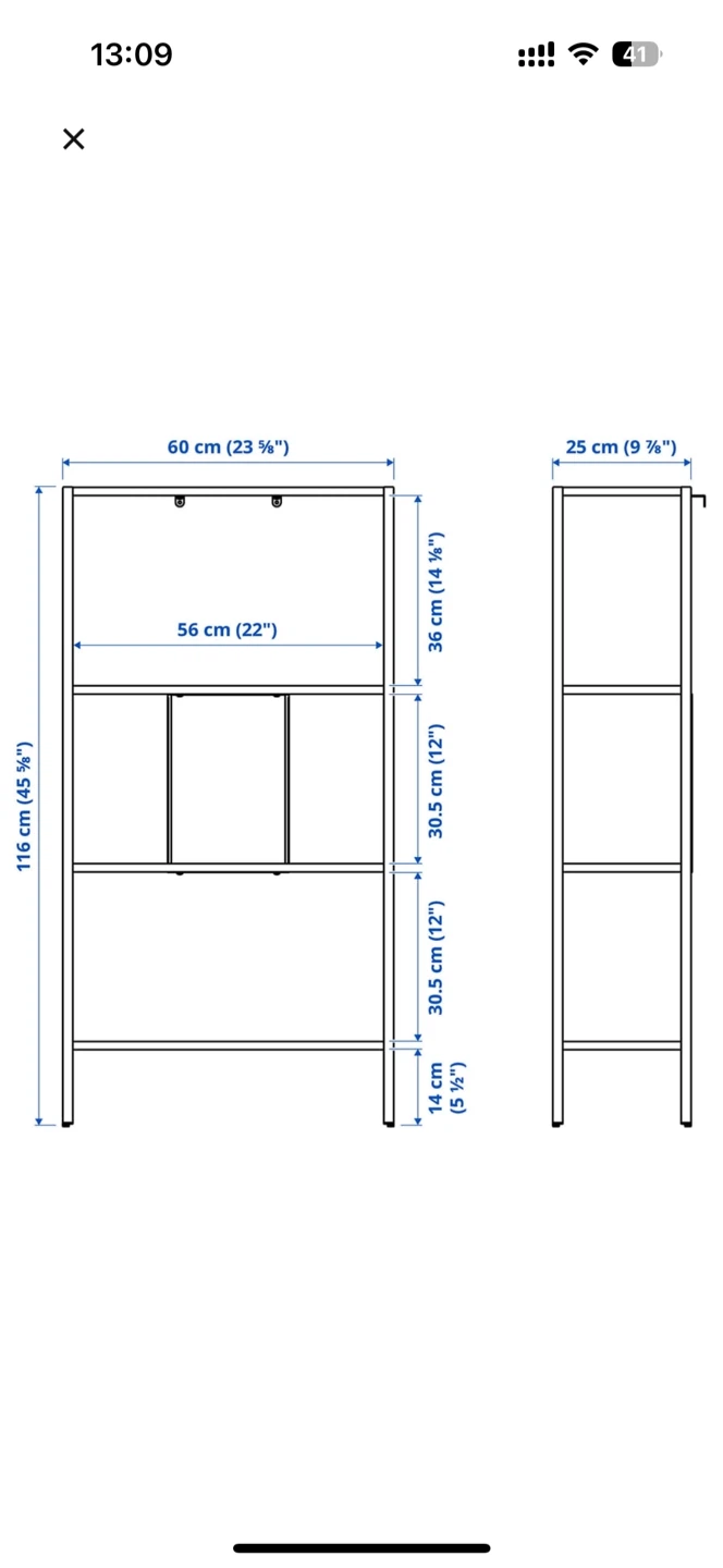 IKEA Vittsjö White Shelf Unit - photo 2