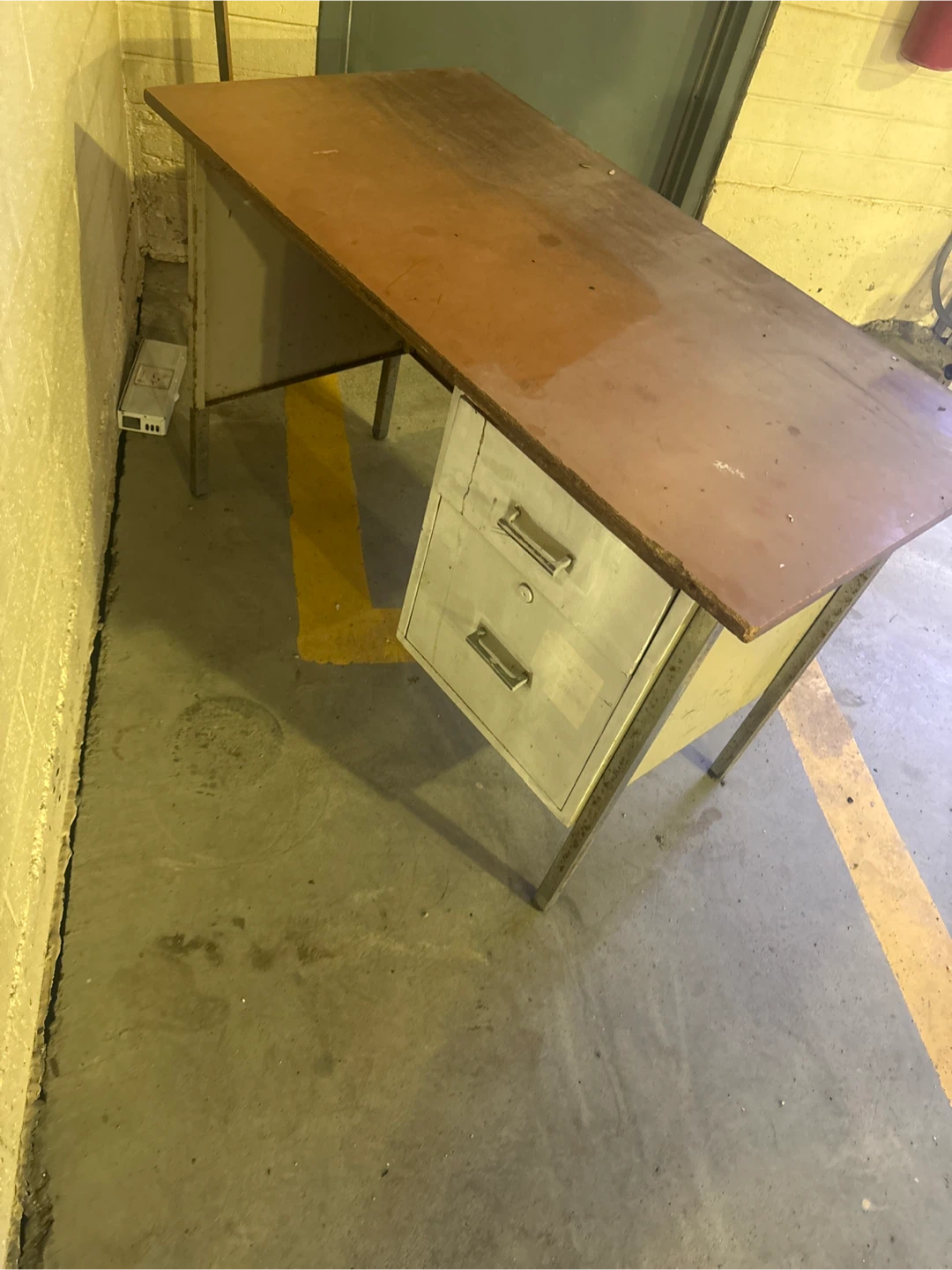 Used Desk - Solid Wood Top - photo 2