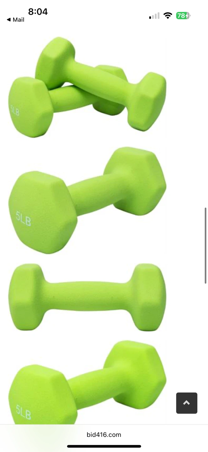 5LB Dumbbells - Pair