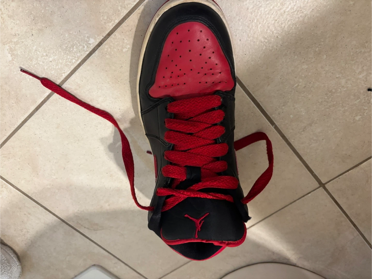 Nike Air Jordan 1 Low Red/Black - Size 8 US - photo 4