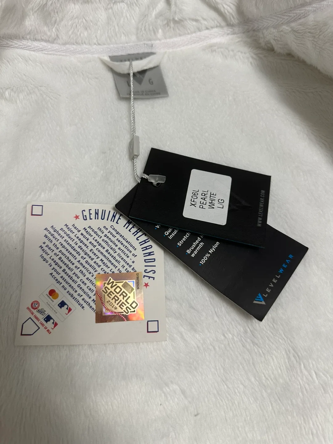 New Levelwear MLB Washington Nationals Vest - L image indicator(5)