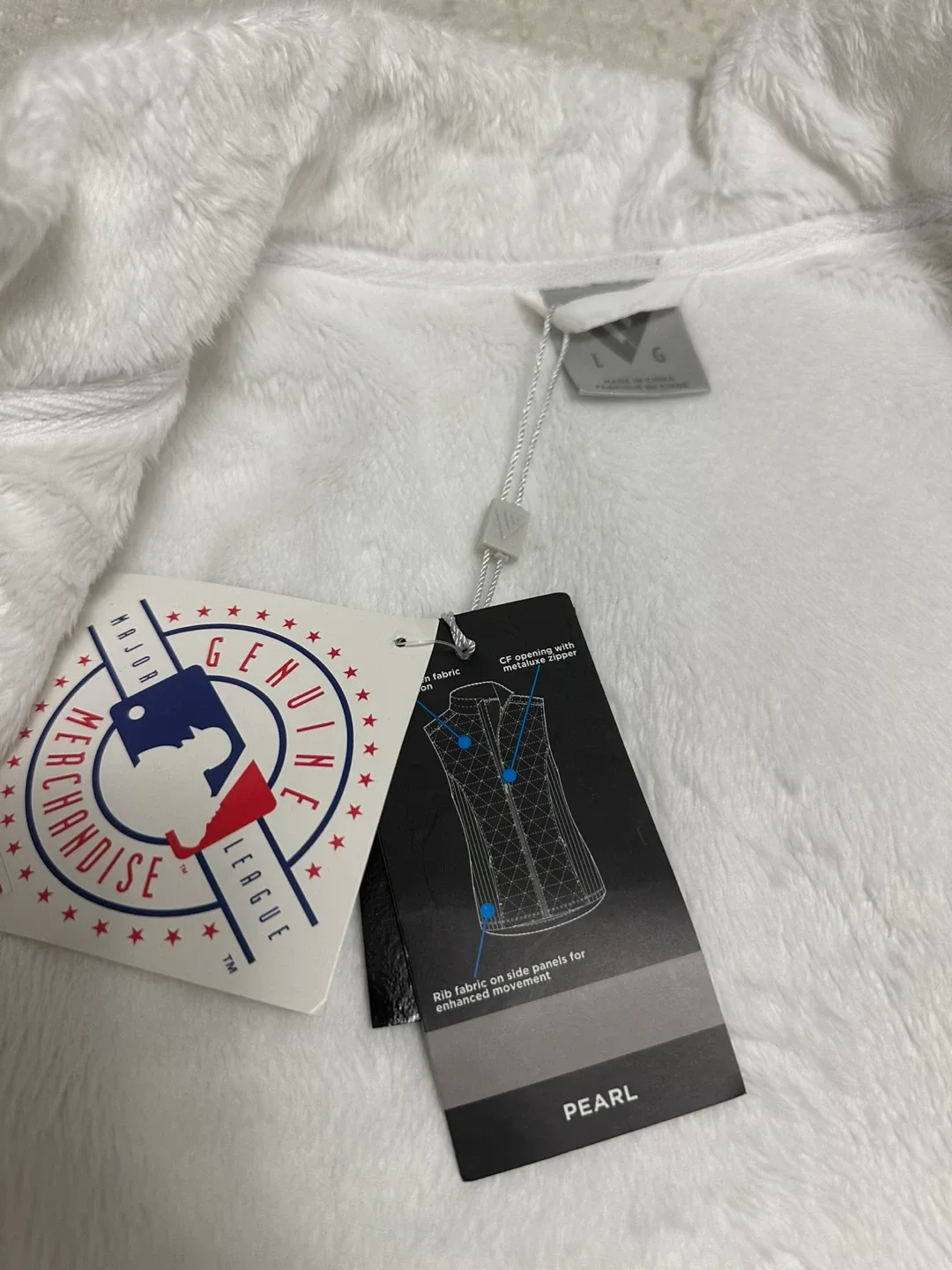 New Levelwear MLB Washington Nationals Vest - L image indicator(4)