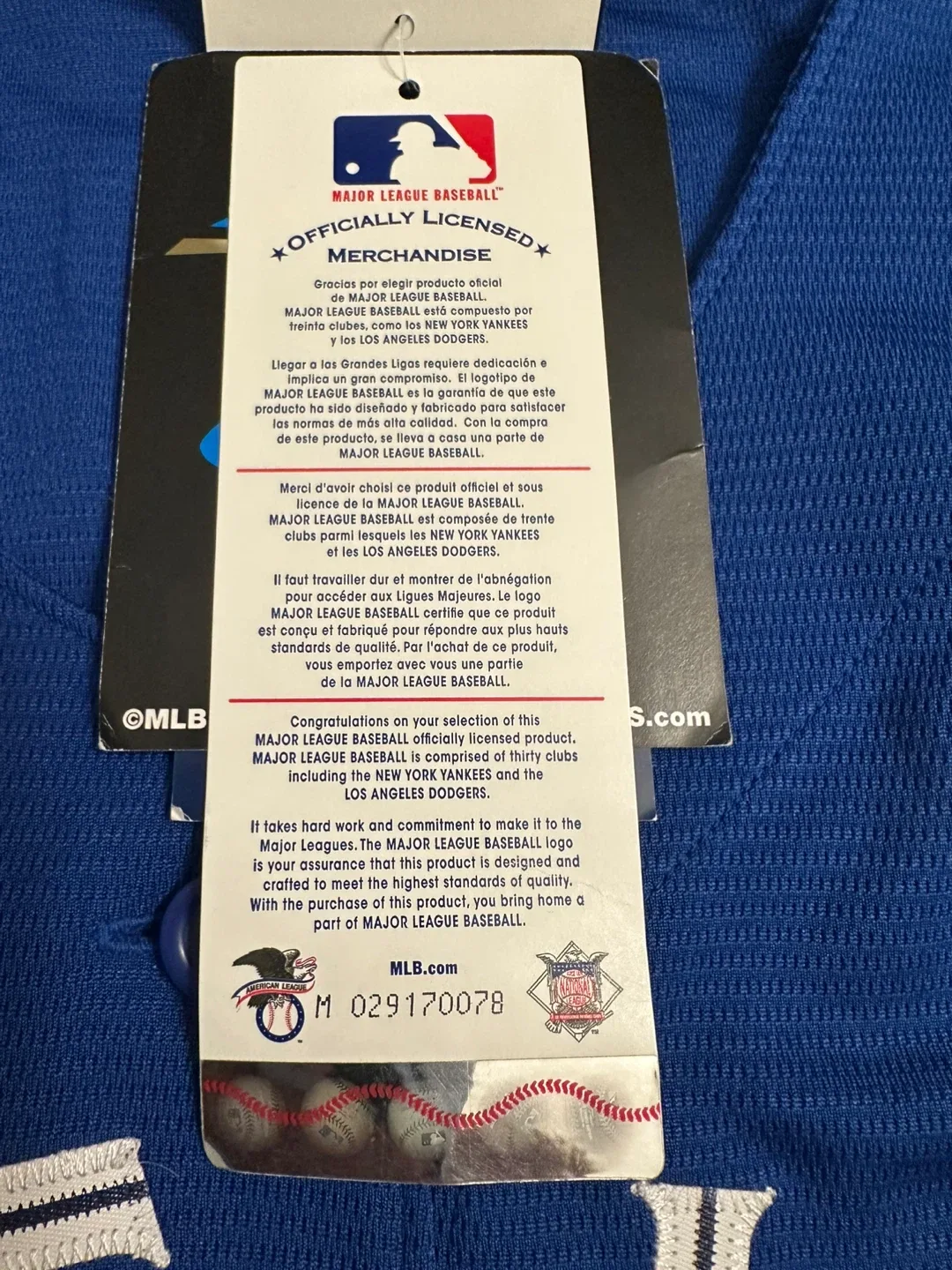 Blue Jays Guerrero Jr. #27 Majestic Youth Jersey-New with tags image indicator(4)