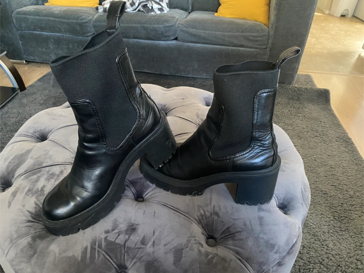 MNG Chunky Sole Boots - photo 4
