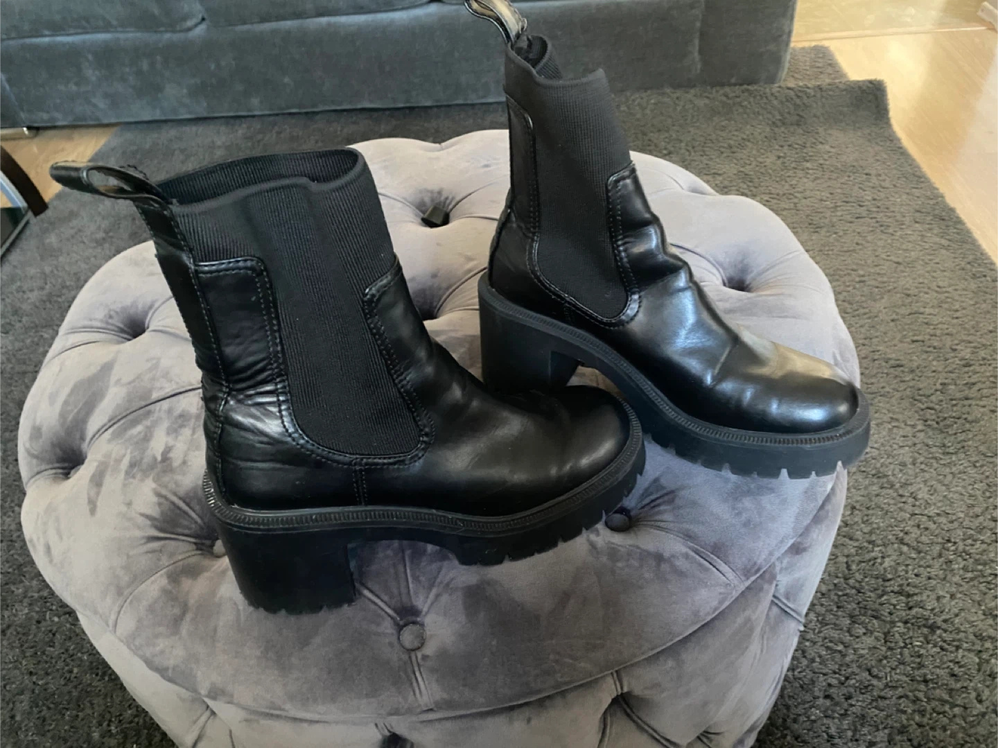 MNG Chunky Sole Boots - photo 3