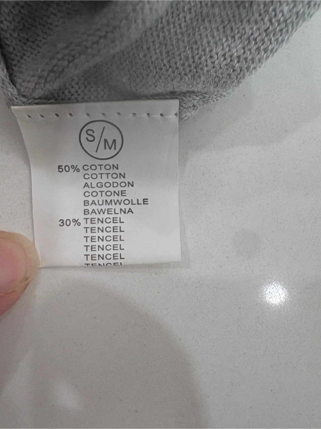 Grey Embellished Off-Shoulder Sweater - S/M image indicator(8)