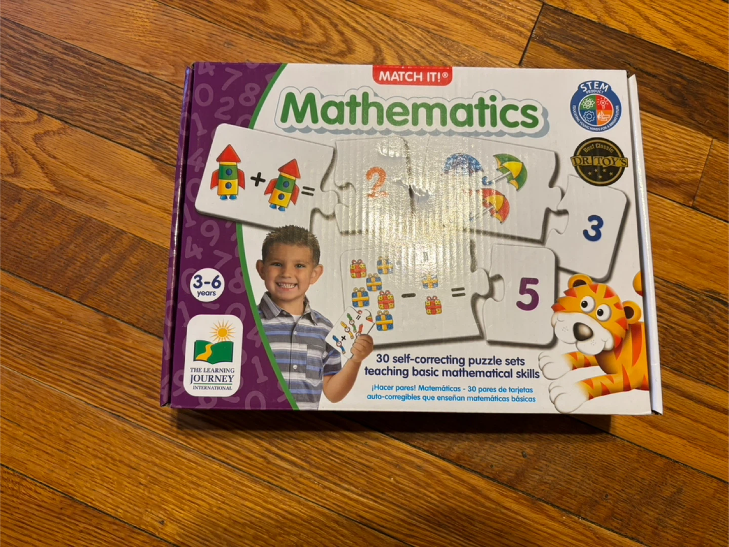 Match It! Mathematics Puzzle - Ages 3-6
