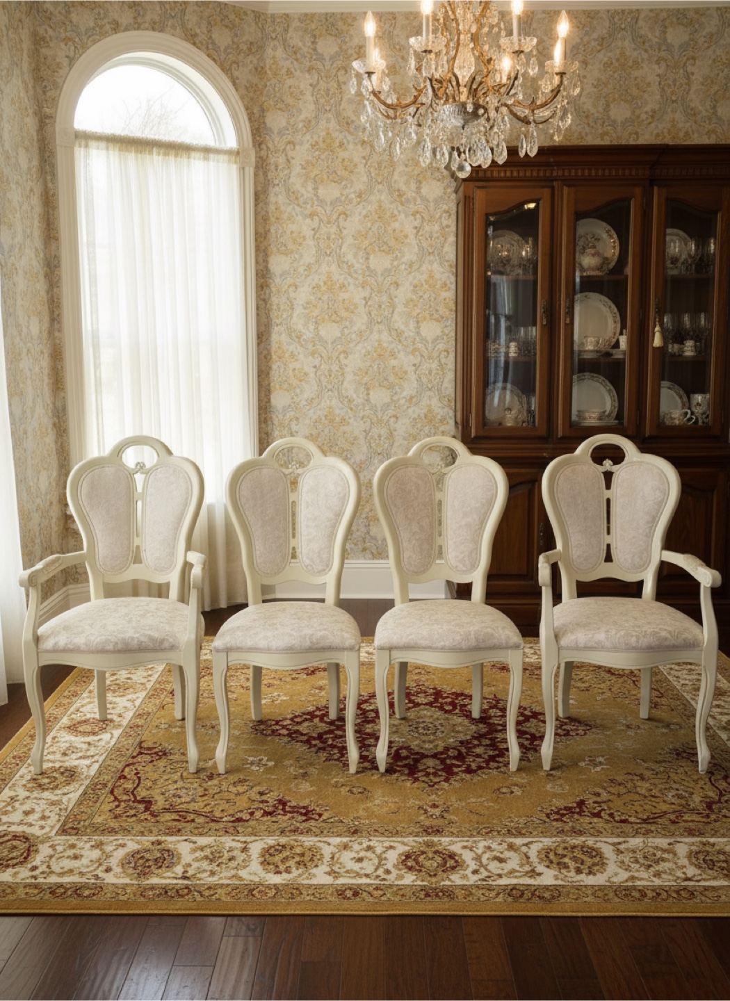 Set of 4 Vintage Dining Chairs