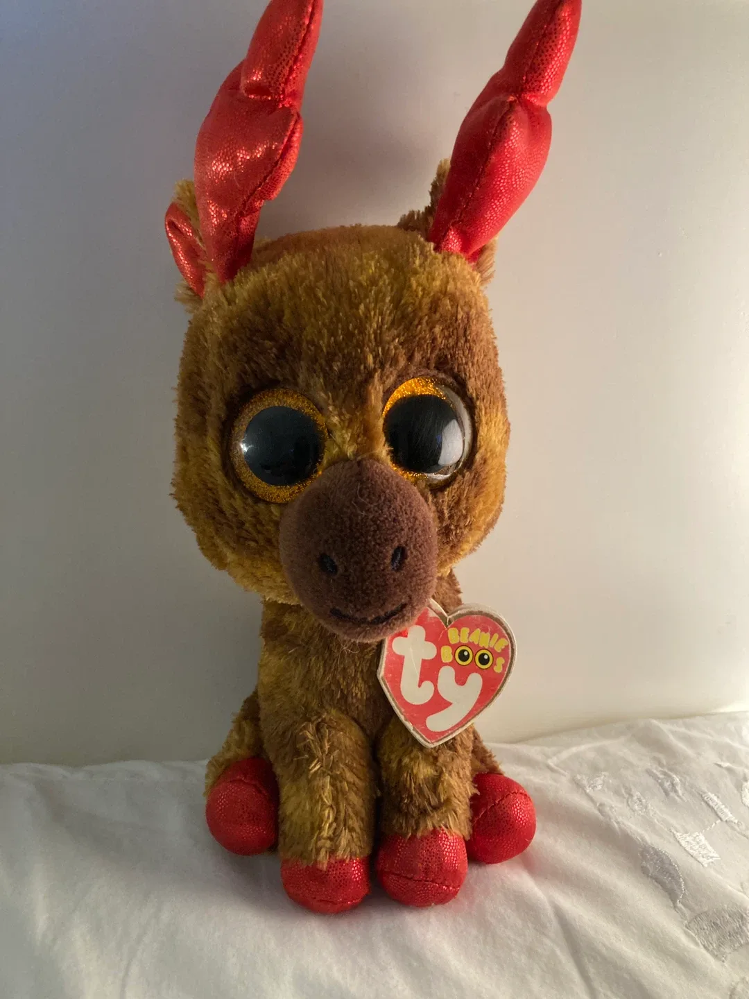 Ty Beanie Boos Reindeer Plush Toy thumbnail
