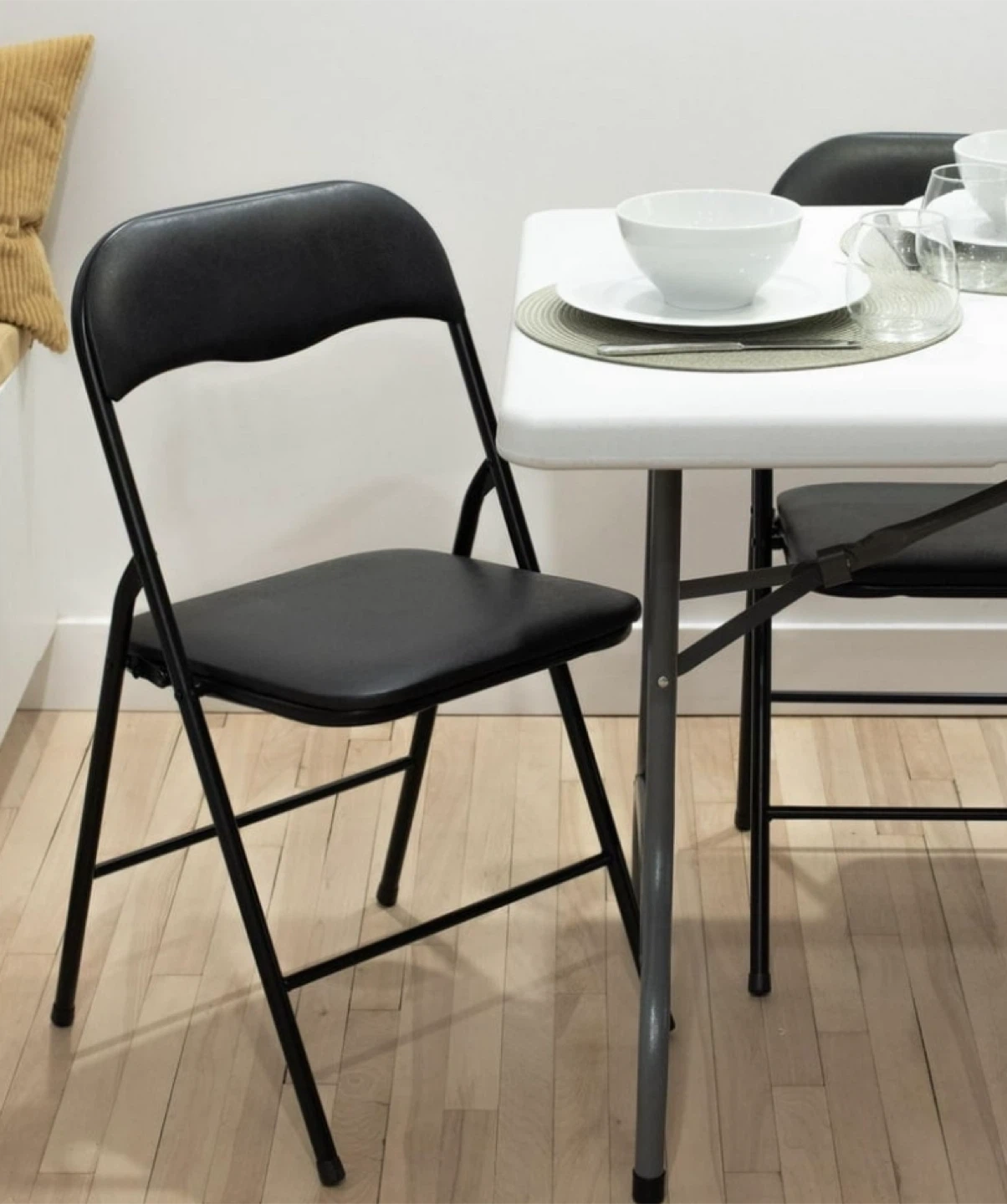 Black Folding Chair - Great Condition!