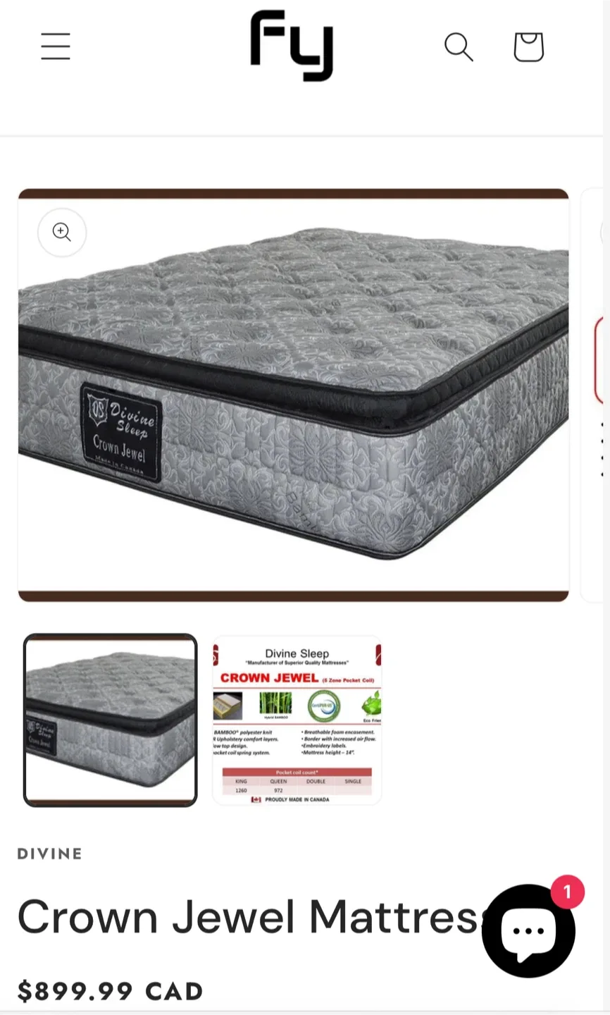 King size Mattress image indicator(2)