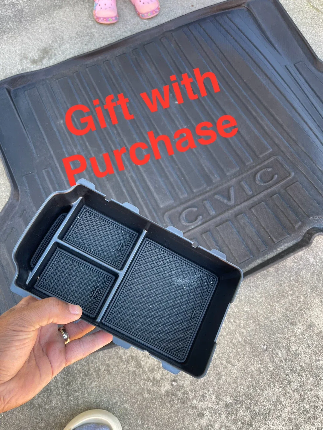 Honda Civic Floor Mats - Black (11 Gen) image indicator(7)