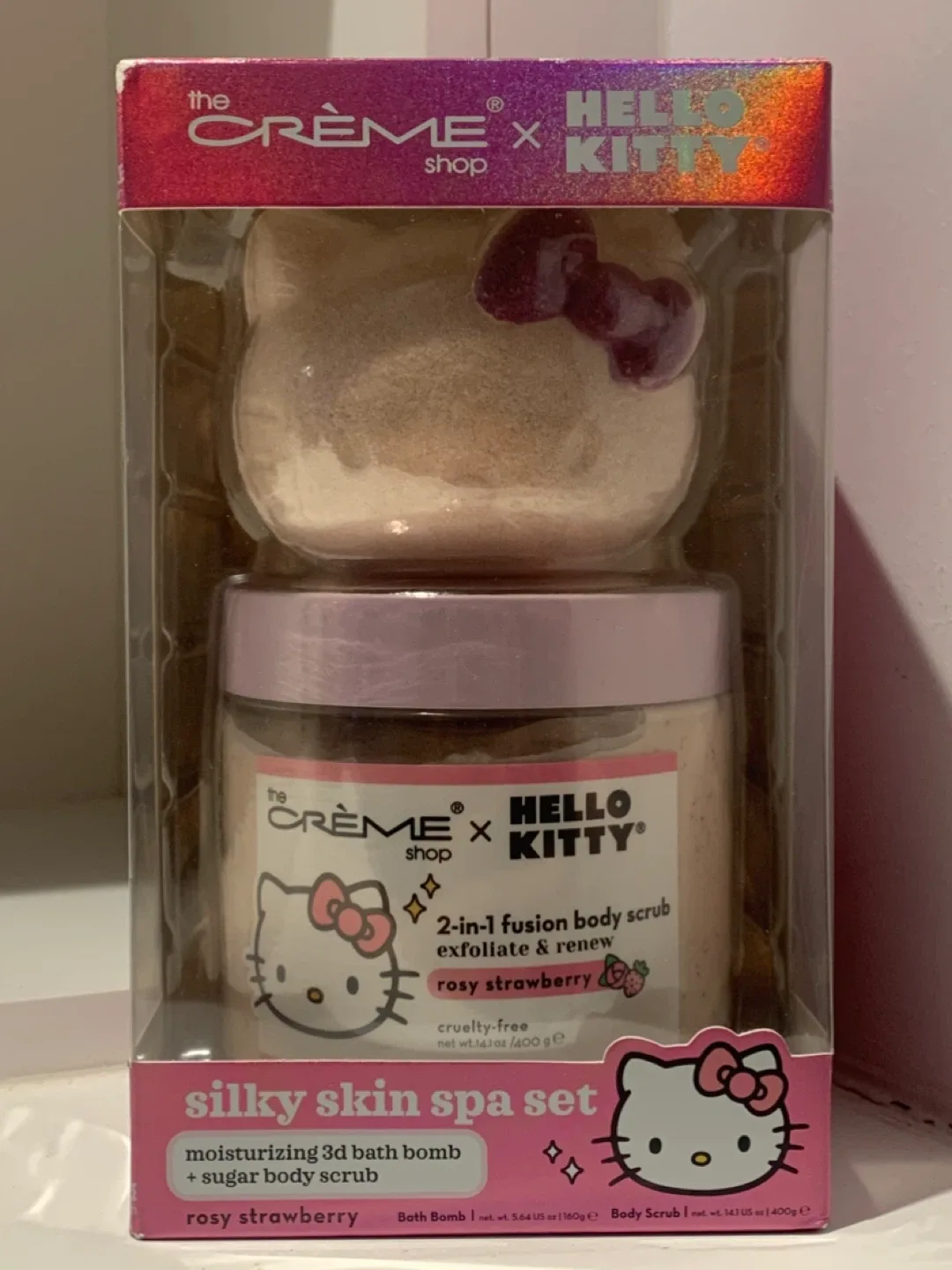 The Crème Shop Hello Kitty Silky Skin Spa Set - NEW image indicator(4)