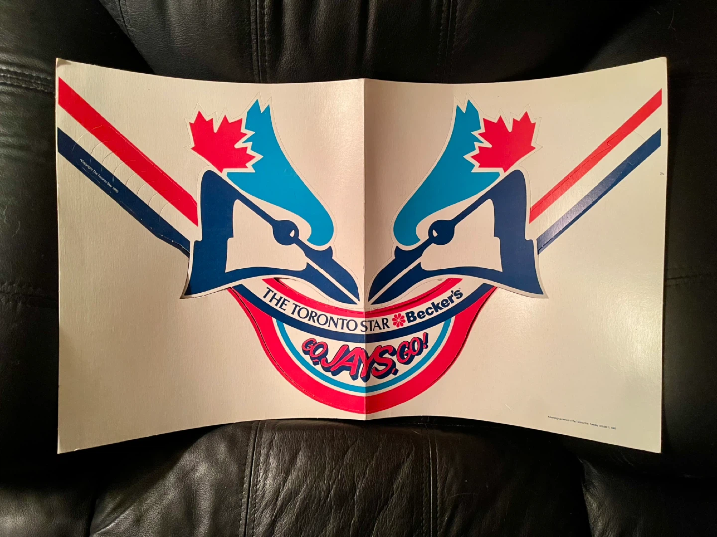 Extremely Rare Toronto Star Jays Go! Advertising Supplement