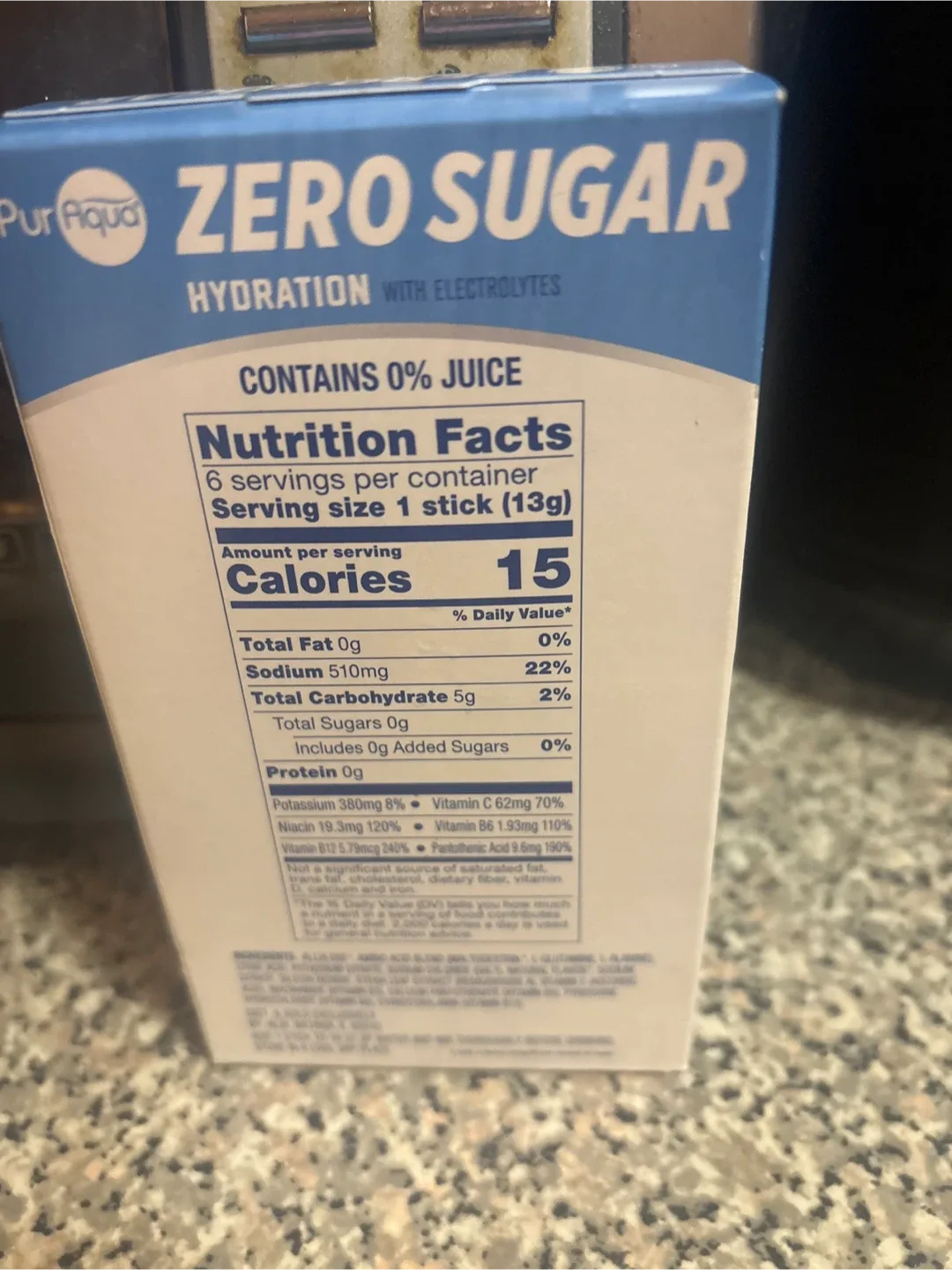 Pur Aqua Zero Sugar Hydration Raspberry Melon image indicator(3)