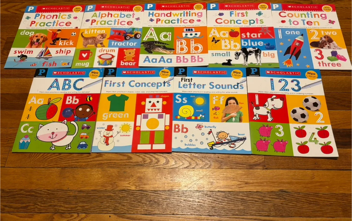 Scholastic Early Learners Wipe Clean Workbook Set image indicator(2)