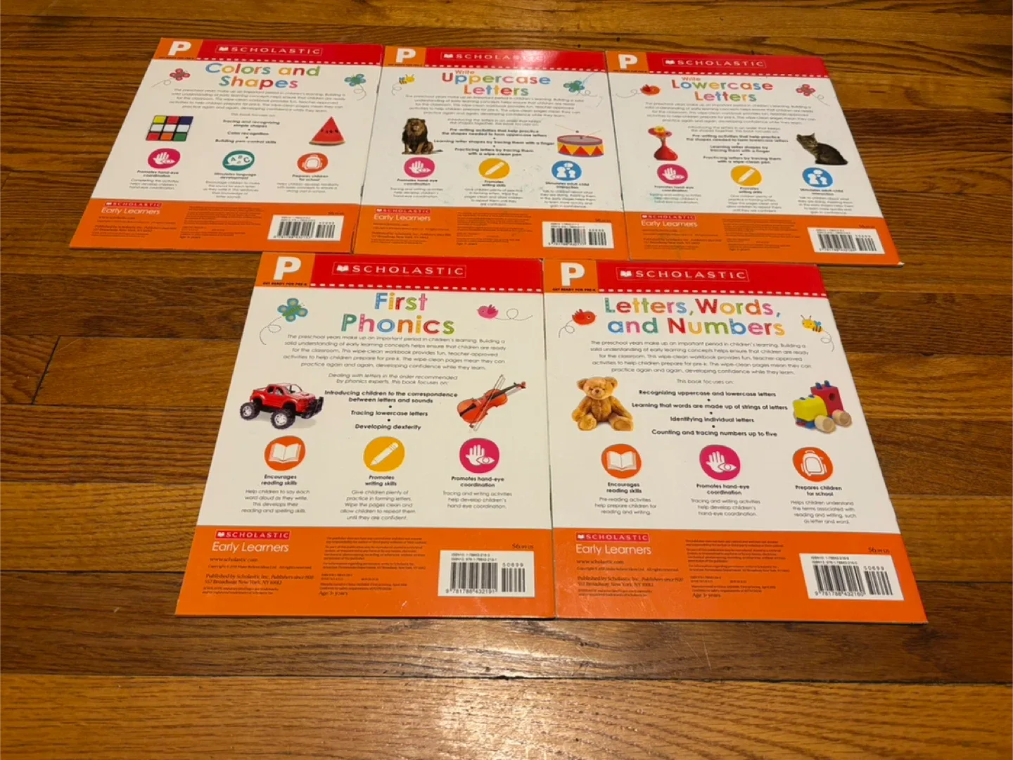 Scholastic Early Learners Wipe Clean Workbook Set image indicator(5)