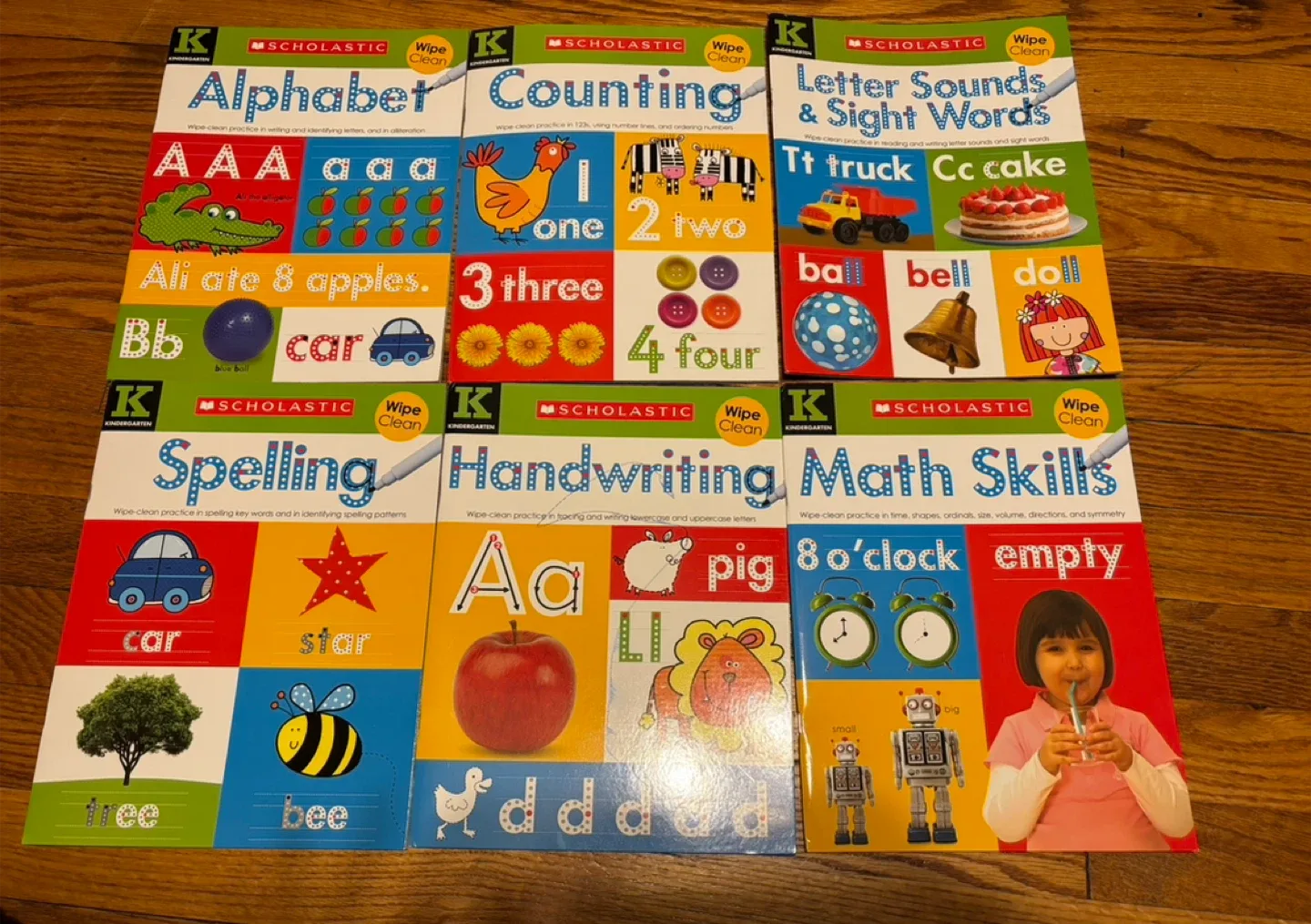 Scholastic Early Learners Wipe Clean Workbook Set image indicator(6)