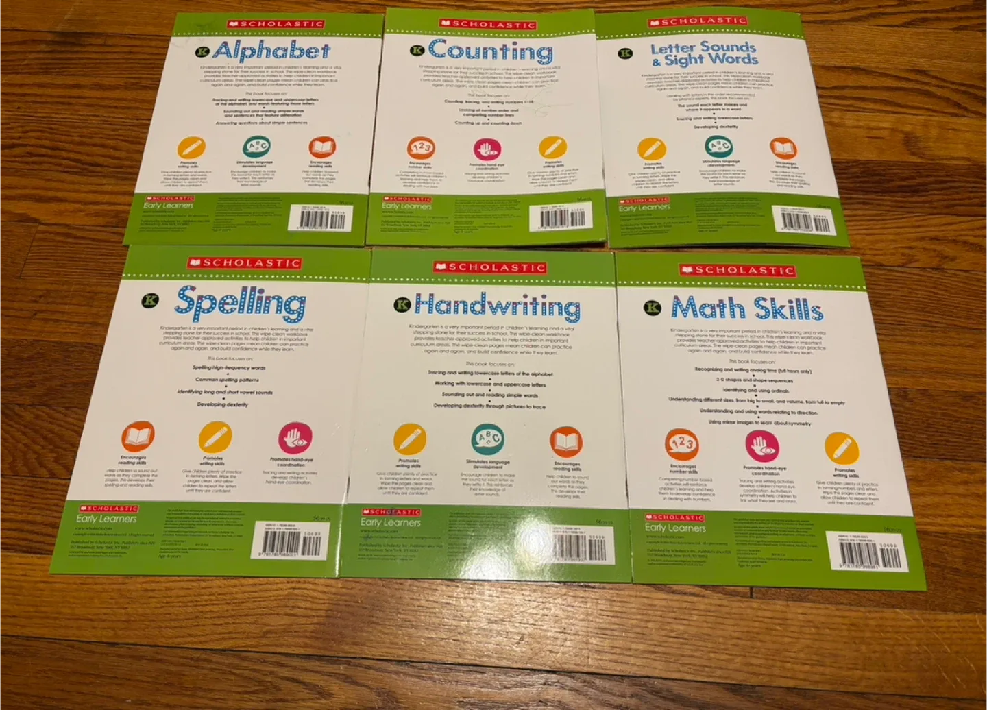 Scholastic Early Learners Wipe Clean Workbook Set image indicator(7)