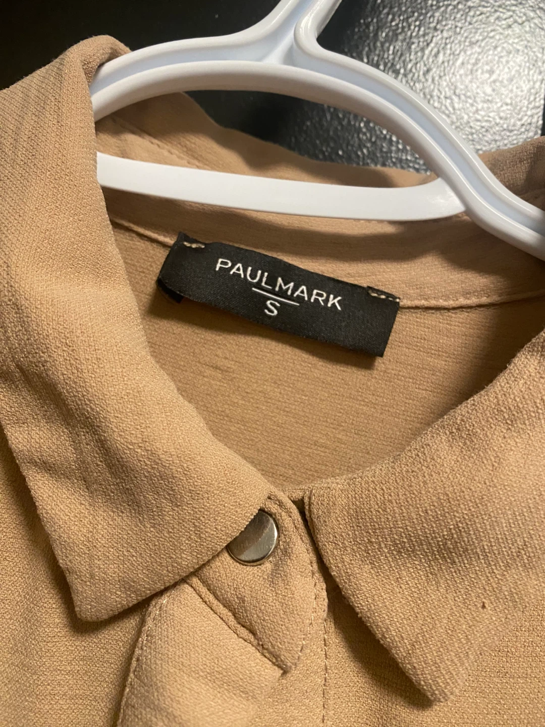 PAULMARK Beige Dress - Size S - photo 3