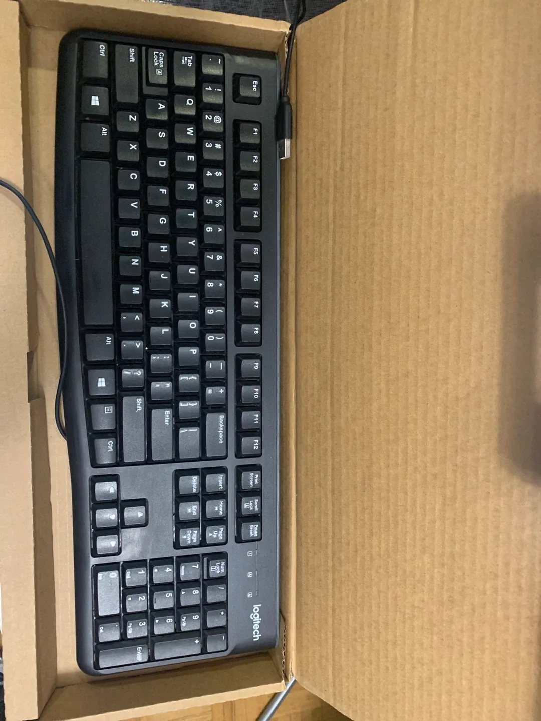 Logitech Keyboard - Black thumbnail