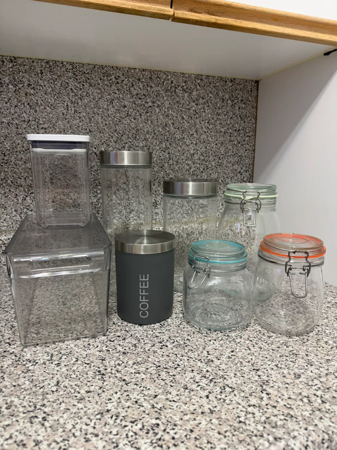 Assorted Kitchen Storage Jars & Containers thumbnail