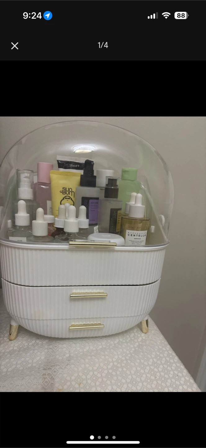 Cosmetic Organizer Storage Box(stuff not included)
