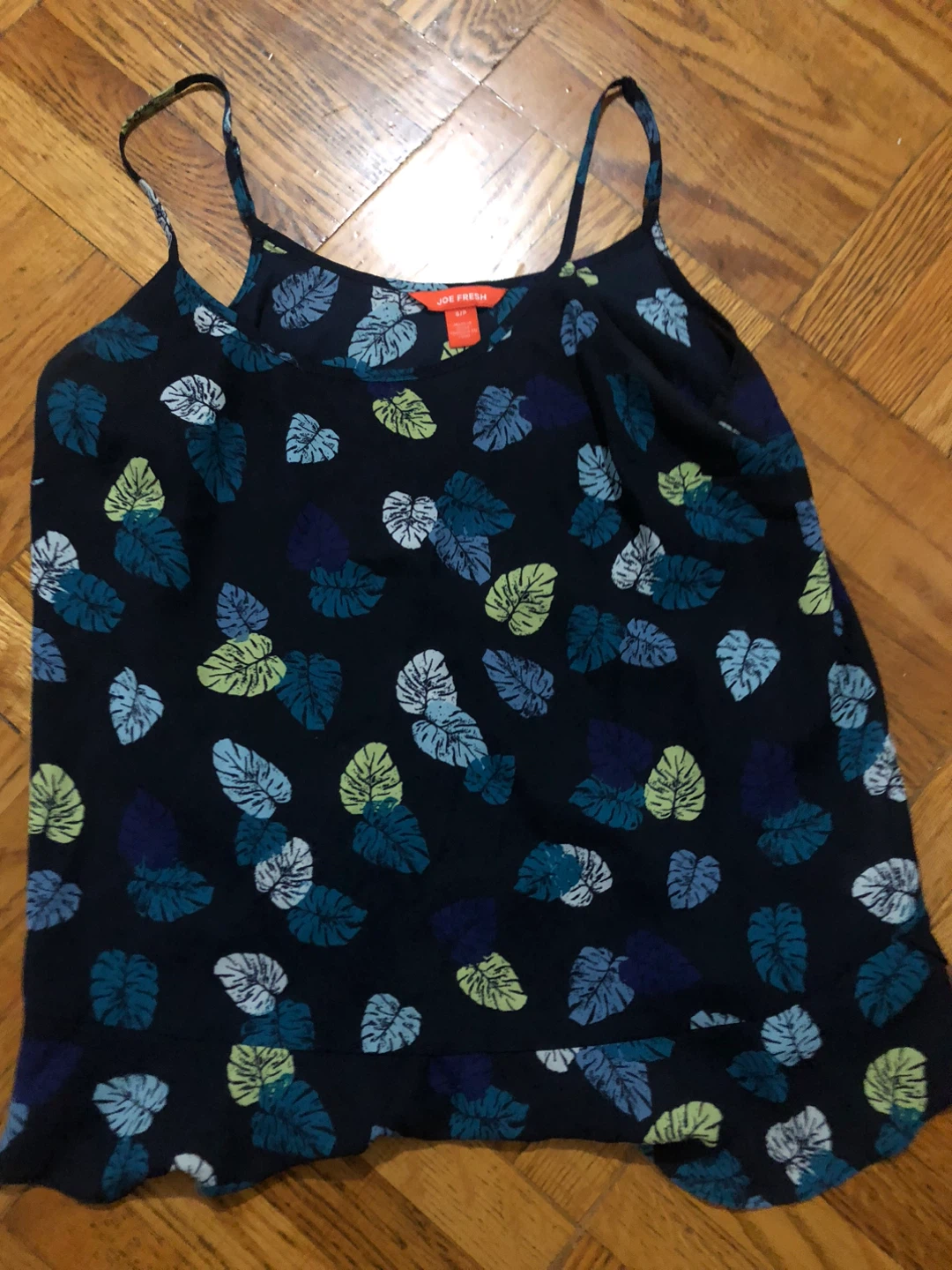 Joe Fresh Leaf Print Tank Top - Size S