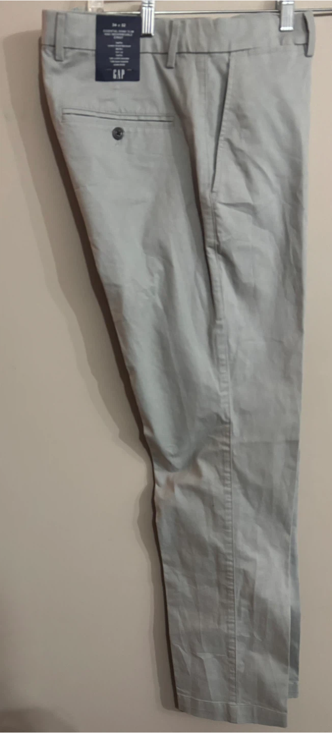 GAP Flex Khaki Slim Pants 34x32 - photo 2