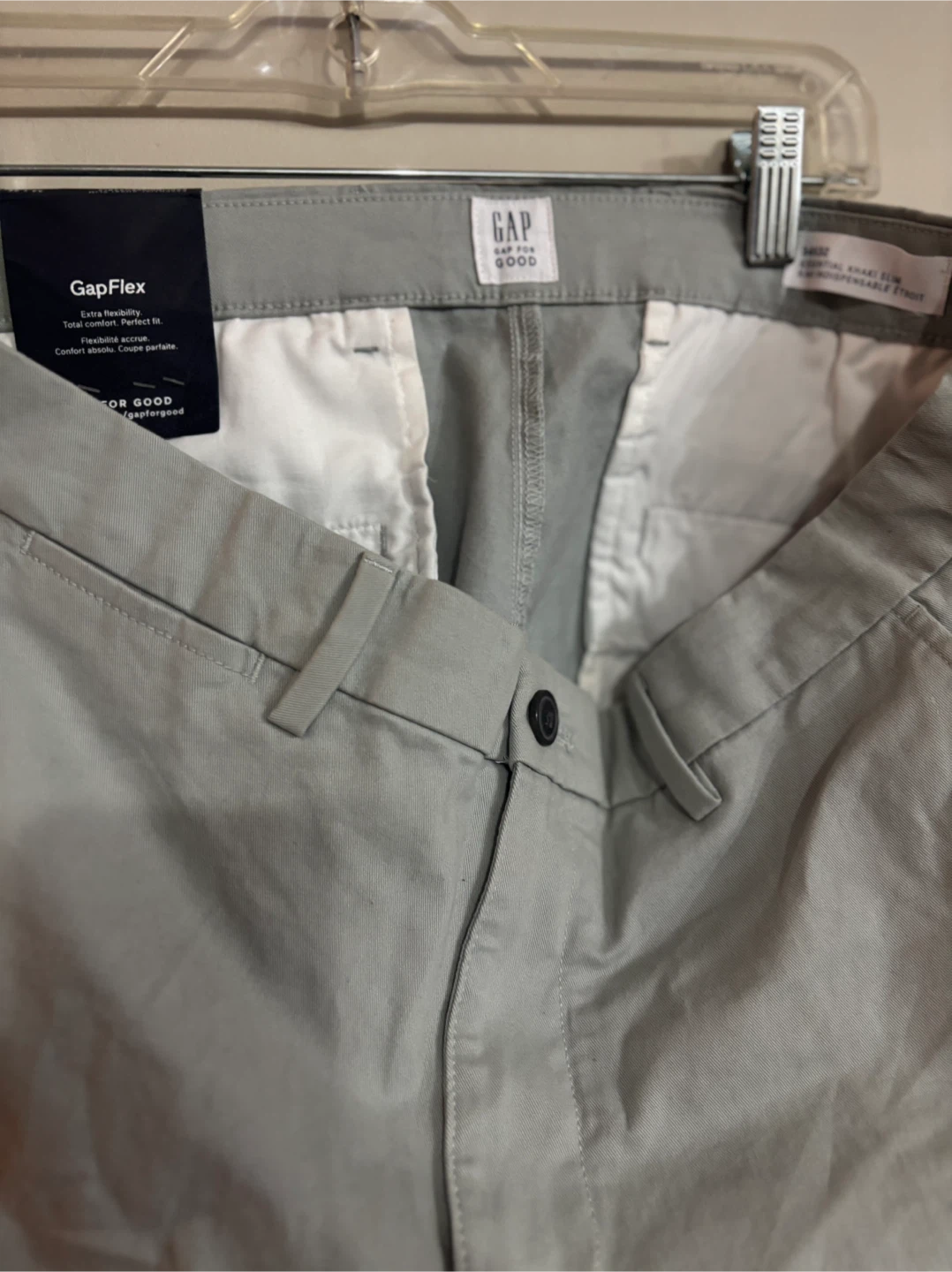 GAP Flex Khaki Slim Pants 34x32 - photo 4