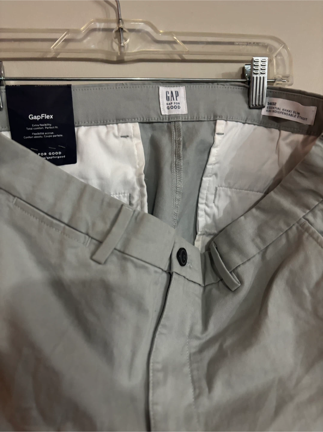GAP Flex Khaki Slim Pants 34x32 - photo 3