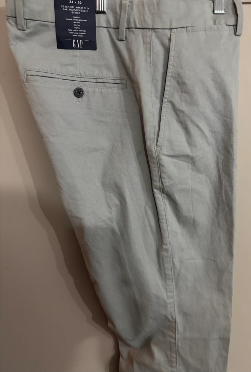 GAP Flex Khaki Slim Pants 34x32
