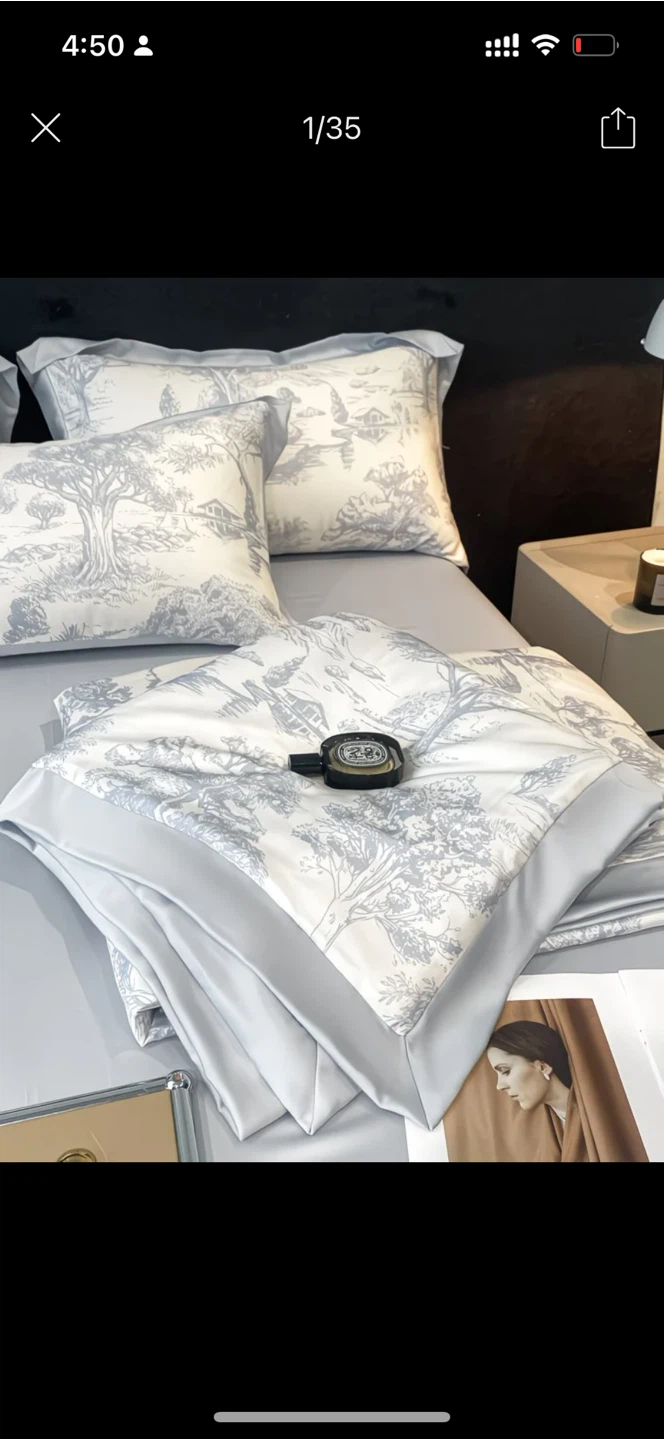 Brand new 4 pcs bedding pickup @DT - photo 3