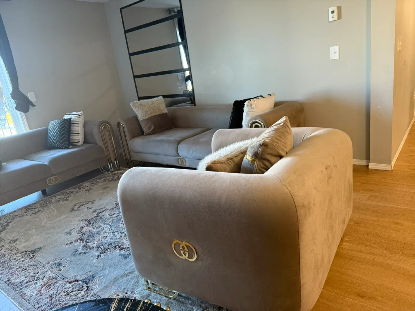 Gucci Inspired Living Room Set image indicator(5)