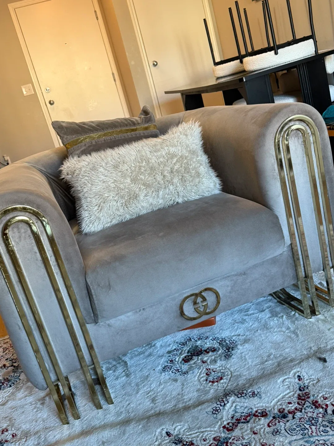 Gucci Inspired Living Room Set image indicator(4)