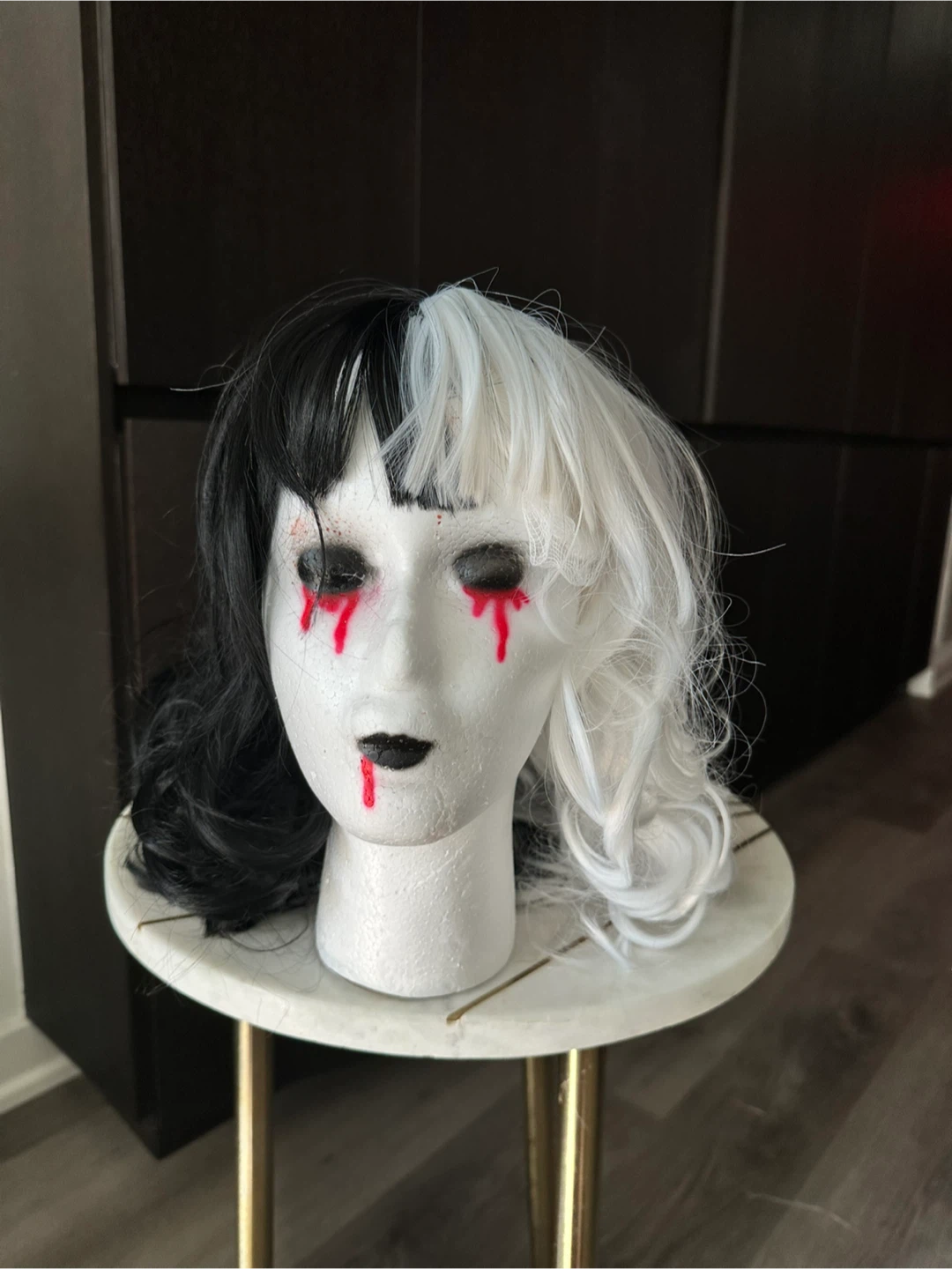 Cruella Halloween costume + wig - photo 5