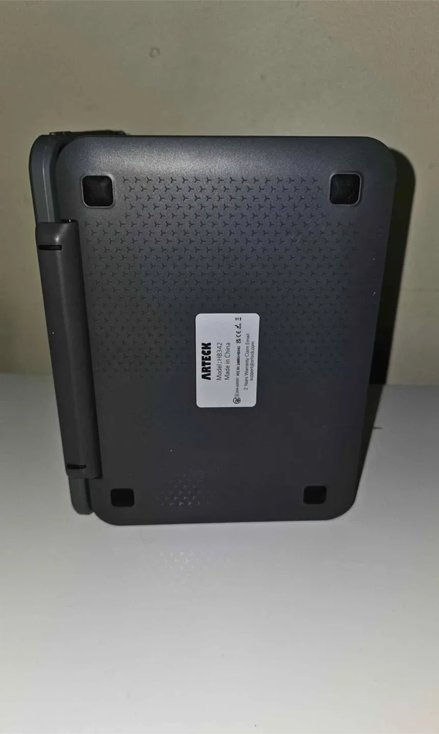 Arteck HB042 Bluetooth Keyboard Case - Black image indicator(4)