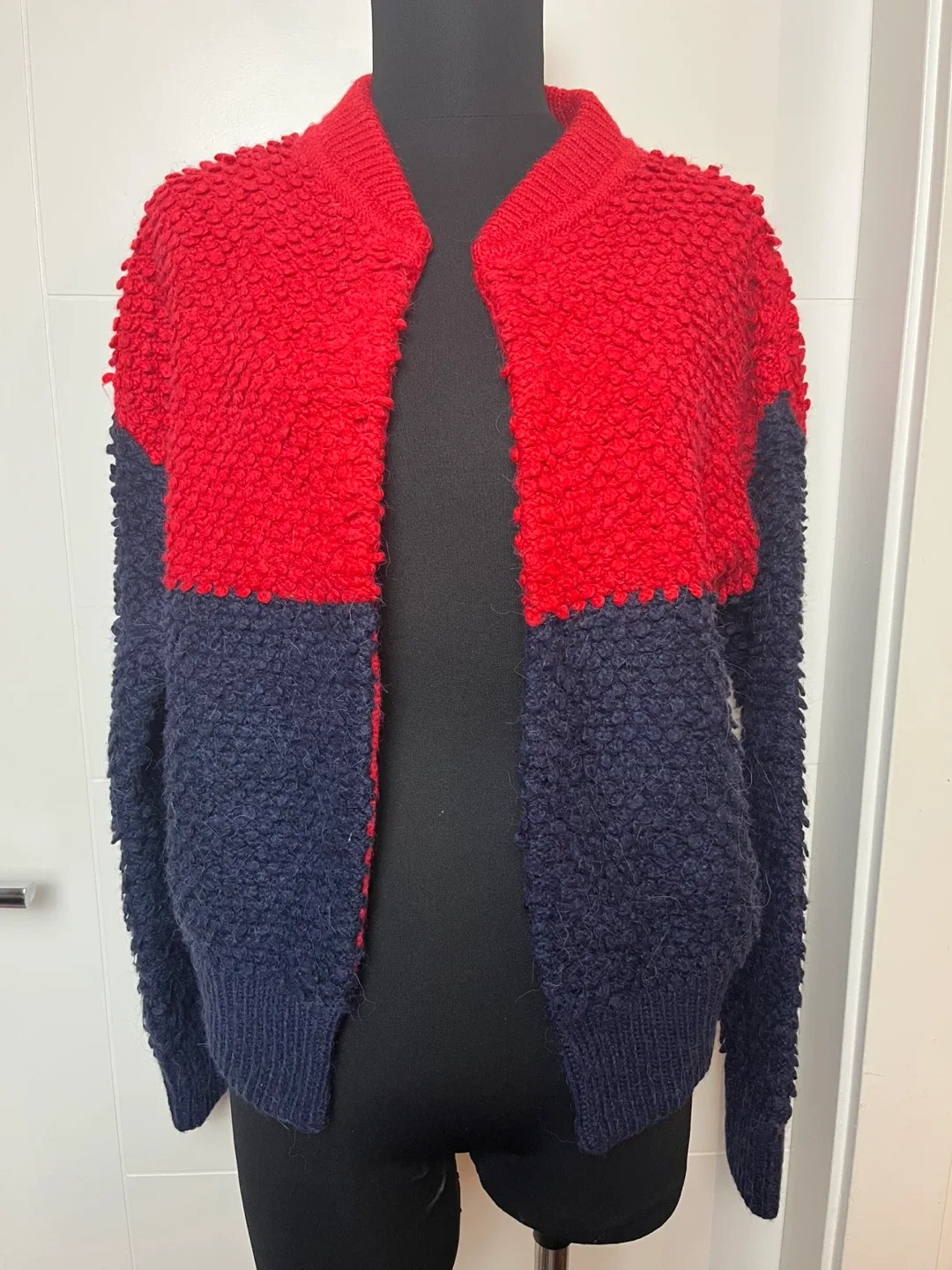 GAP Colour Block Cardigan - Size Small thumbnail