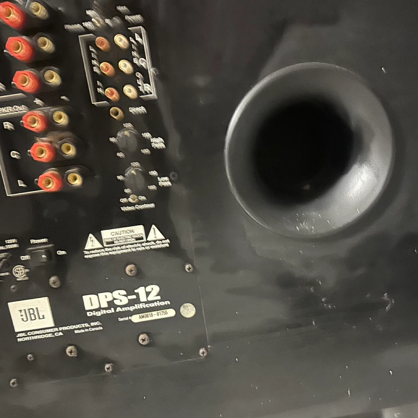 JBL DPS-12 12" Powered Subwoofer image indicator(3)